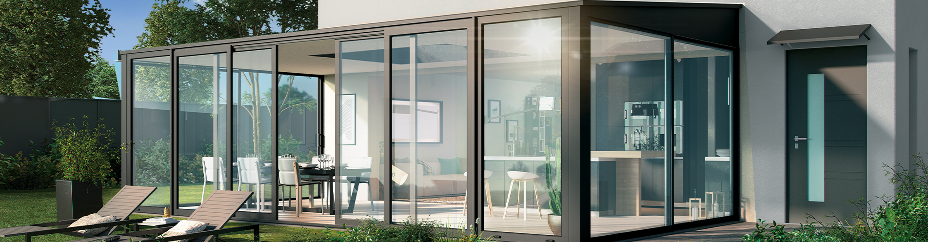 Menuiserie aluminium sur mesure en Vendée – Serrurerie Challandaise